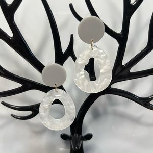 Acrylic Statement Earrings